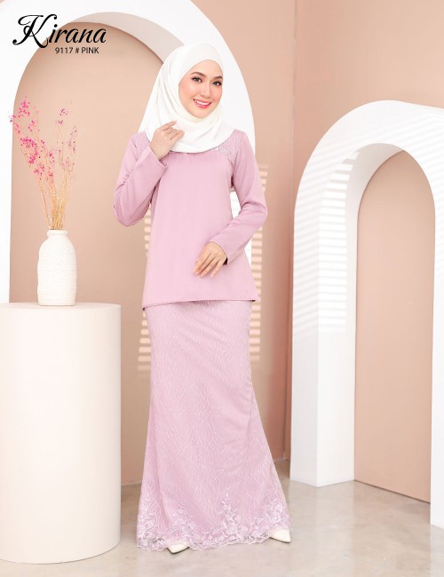 KIRANA KURUNG MODERN (PINK) 9117 / P9117