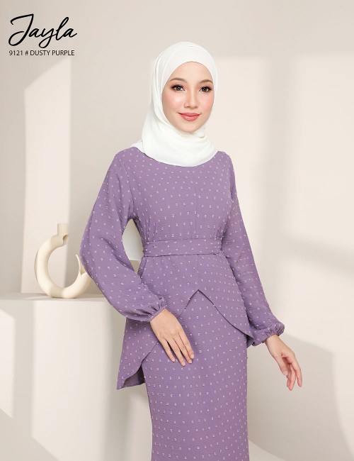 JAYLA KURUNG MODERN (DUSTY PURPLE) 9121