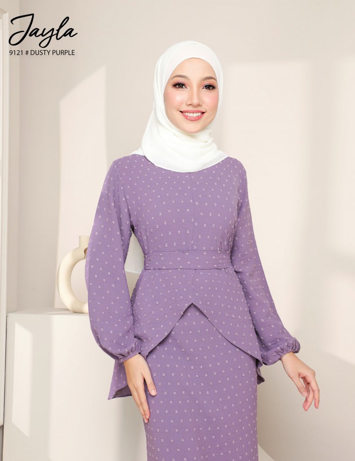 JAYLA KURUNG MODERN (DUSTY PURPLE) 9121