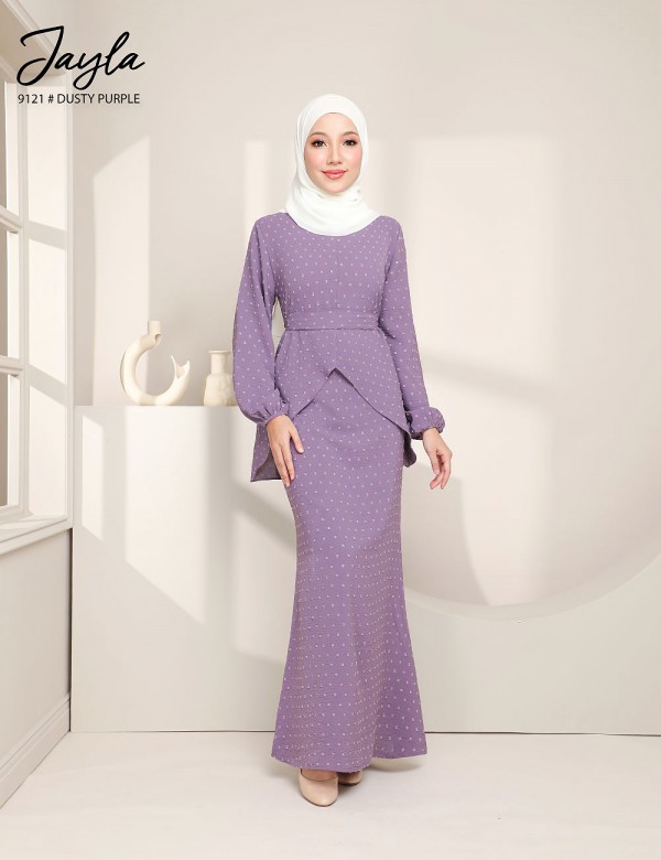 JAYLA KURUNG MODERN (DUSTY PURPLE) 9121