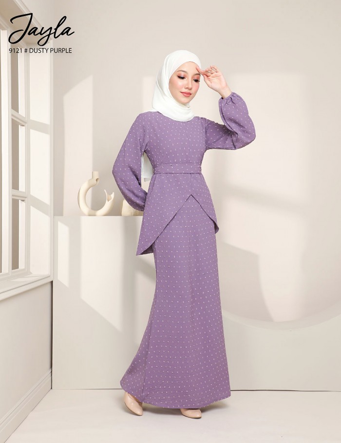 JAYLA KURUNG MODERN (DUSTY PURPLE) 9121