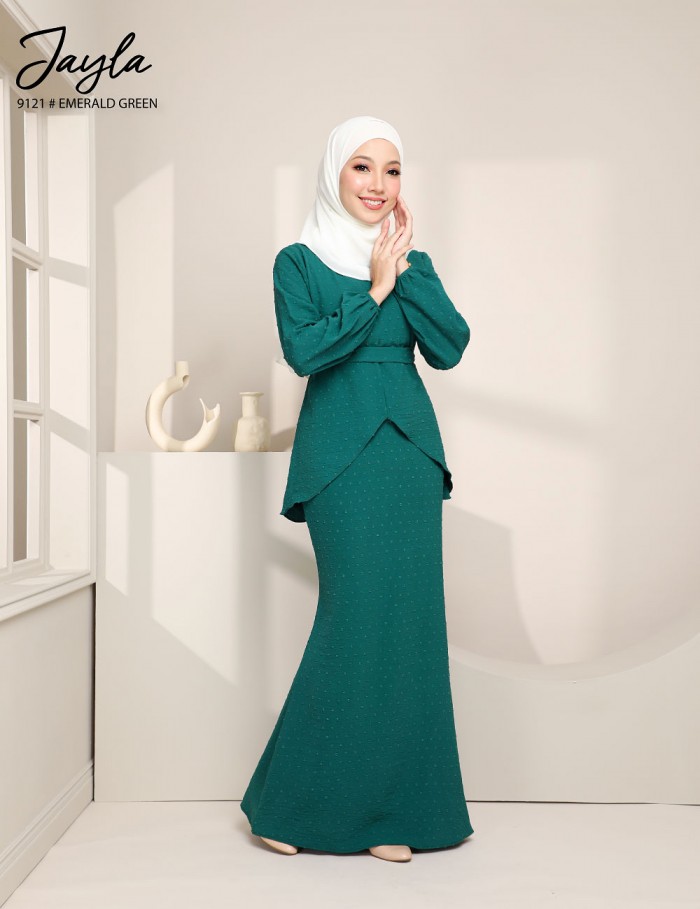 JAYLA KURUNG MODERN (EMERALD) 9121