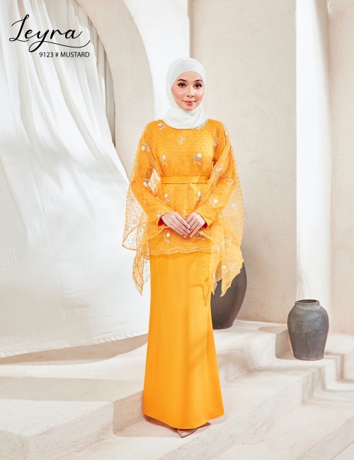 LEYRA KURUNG MODERN (MUSTARD) 9123