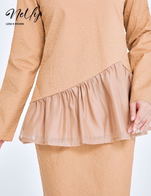 NELLY KURUNG MODERN (BROWN) 1256