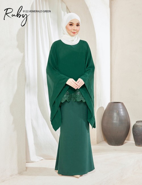 RUBY KURUNG MODERN (EMERALD) 9122