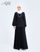 ANEES KURUNG MODERN (BLACK) 1258