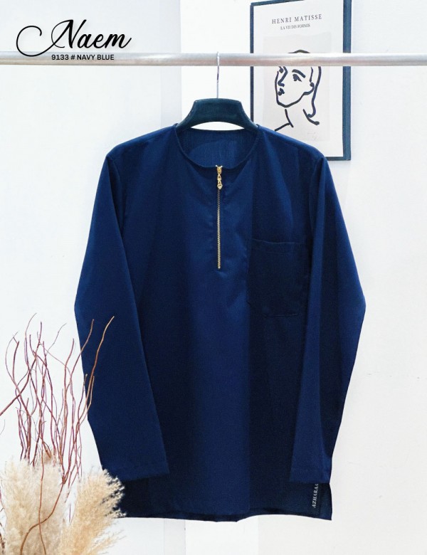 KURTA NAEM (NAVY BLUE) 9133