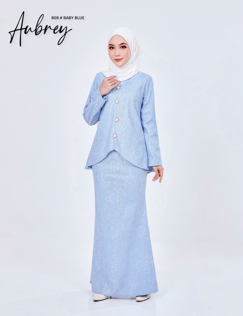 AUBREY KURUNG MODERN (BABY BLUE) 808