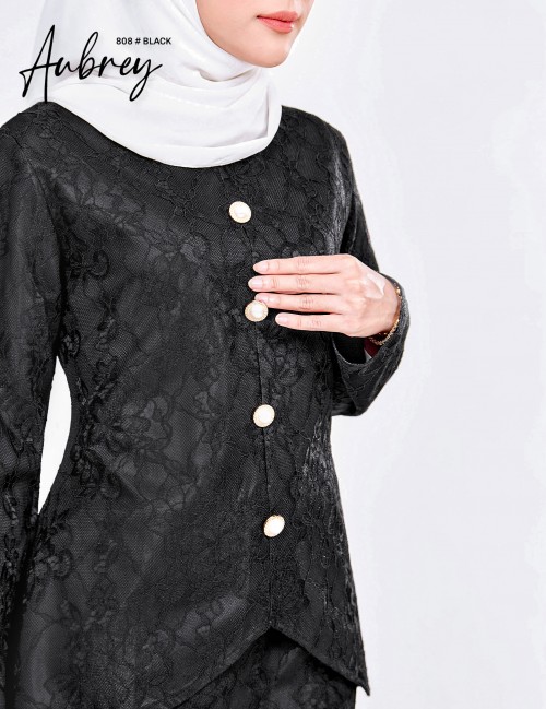 AUBREY KURUNG MODERN (BLACK) 808