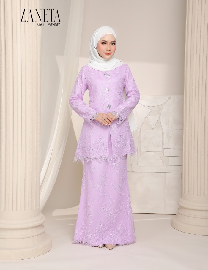 ZANETA KURUNG MODERN (LAVENDER) 816