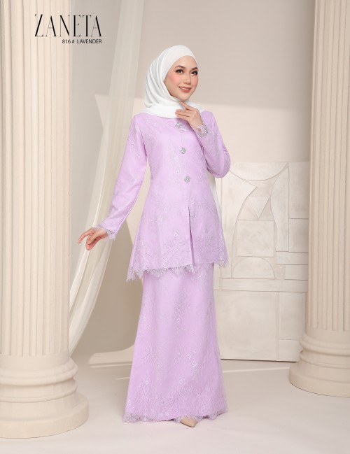 ZANETA KURUNG MODERN (LAVENDER) 816