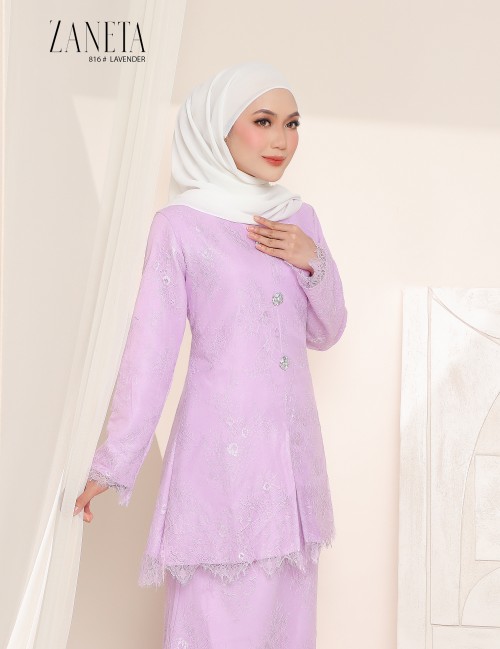 ZANETA KURUNG MODERN (LAVENDER) 816