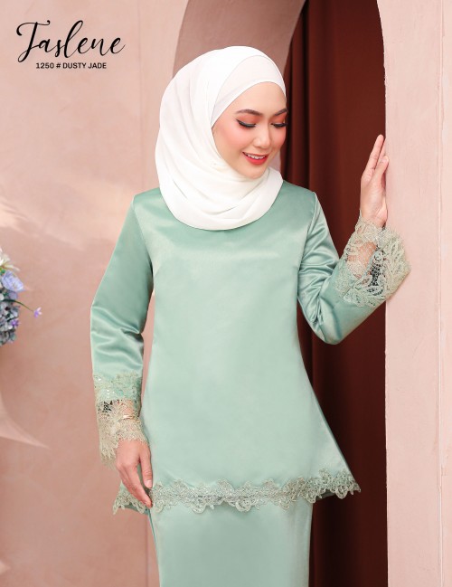 JASLENE KURUNG MODERN (DUSTY JADE) 1250