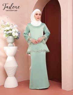 JASLENE KURUNG MODERN (DUSTY JADE) 1250