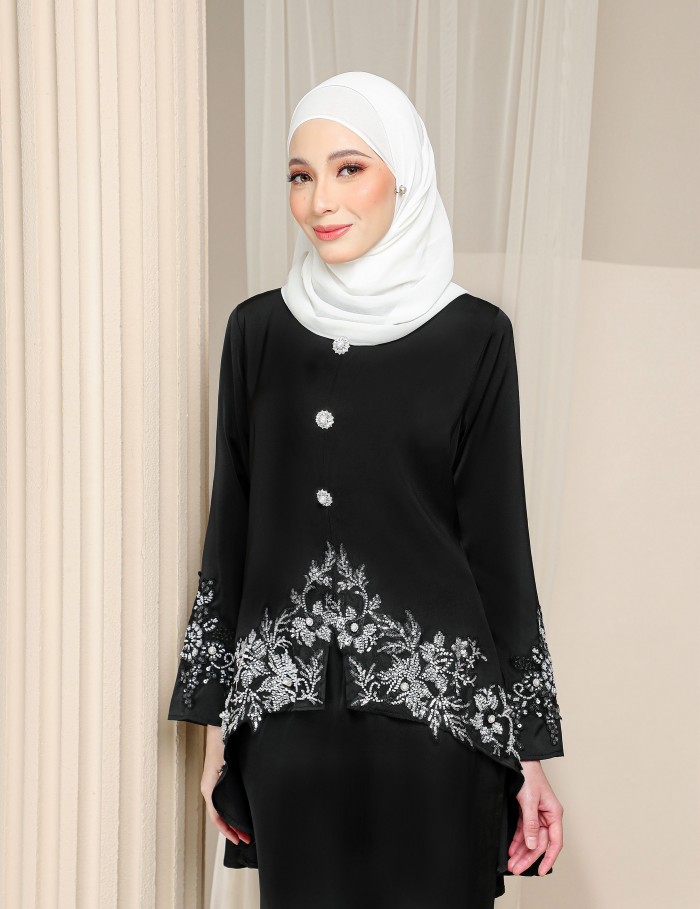 ESTELLA KURUNG MODERN (BLACK) 820