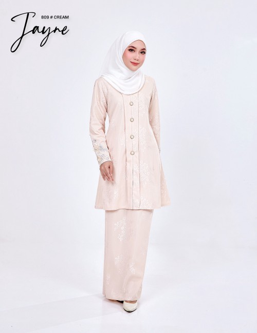 JAYNE KURUNG MODERN (CREAM) 809