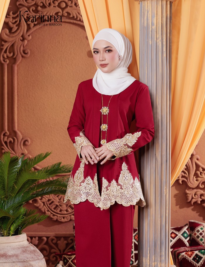 KARINNA KURUNG MODERN (MAROON) 9134