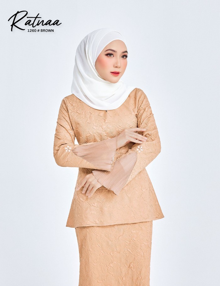 RATNAA KURUNG MODERN (BROWN) 1260