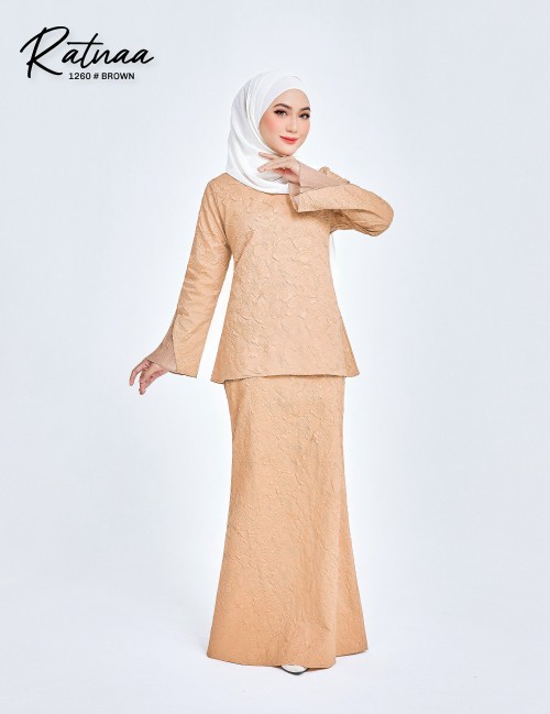 RATNAA KURUNG MODERN (BROWN) 1260