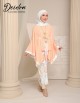 DEIDRA KAFTAN KURUNG (ATOMIC TANGERINE) 814