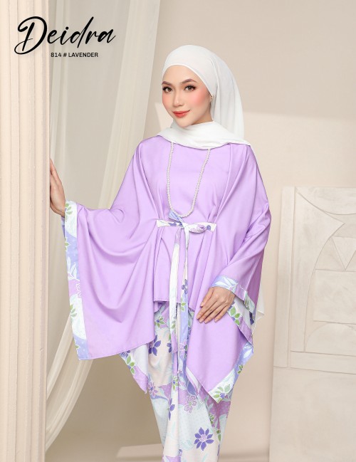 DEIDRA KAFTAN KURUNG (LAVENDER) 814