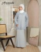 AMANDA DRESS (GREY) 9146