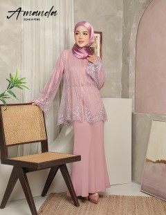 AMANDA DRESS (PINK) 9146