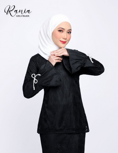 RANIA KURUNG MODERN (BLACK) 1261