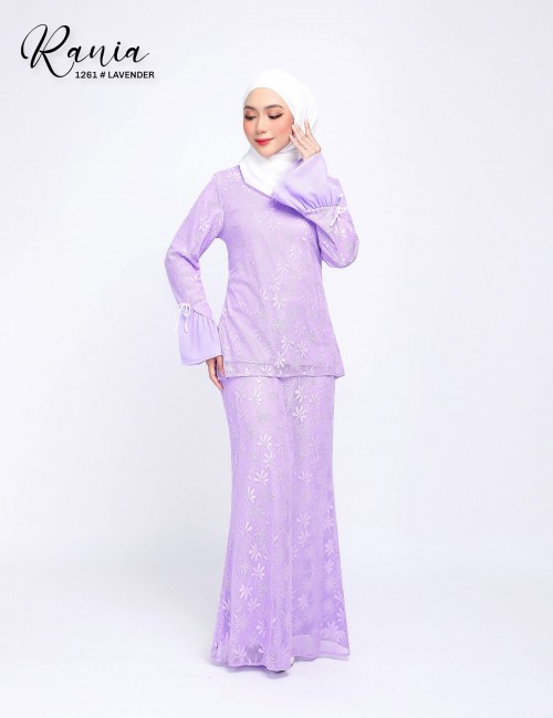 RANIA KURUNG MODERN (LAVENDER) 1261