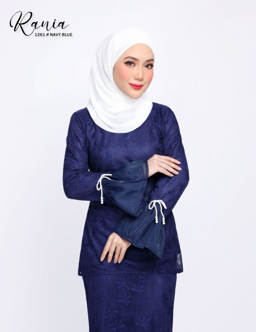 RANIA KURUNG MODERN (NAVY BLUE) 1261