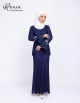 RANIA KURUNG MODERN (NAVY BLUE) 1261