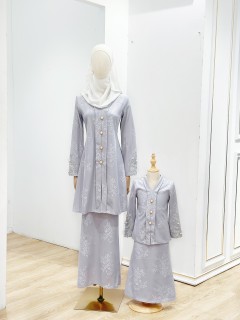 KIDS JAYNE KURUNG (GREY) K809