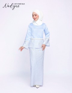 NADYNE KURUNG MODERN (BABY BLUE) 1257