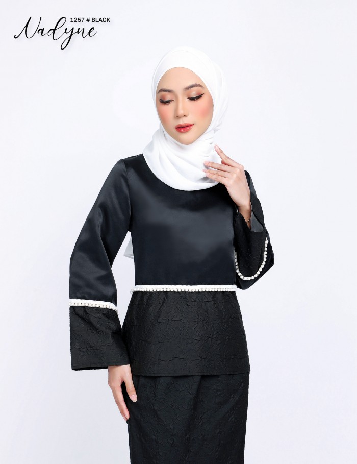 NADYNE KURUNG MODERN (BLACK) 1257