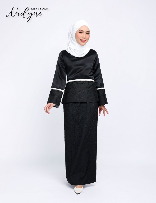 NADYNE KURUNG MODERN (BLACK) 1257