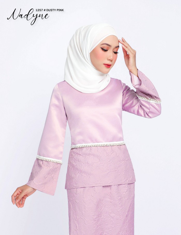 NADYNE KURUNG MODERN (DUSTY PINK) 1257