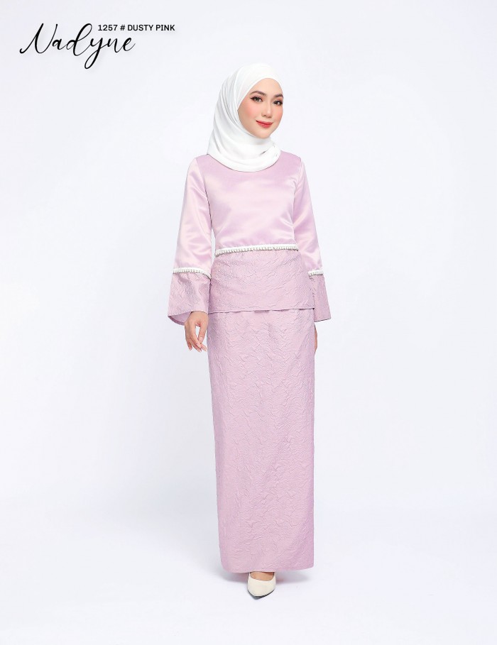 NADYNE KURUNG MODERN (DUSTY PINK) 1257