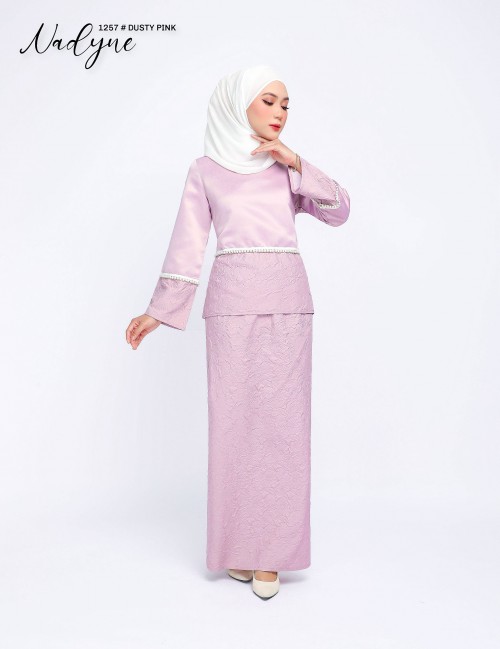 NADYNE KURUNG MODERN (DUSTY PINK) 1257