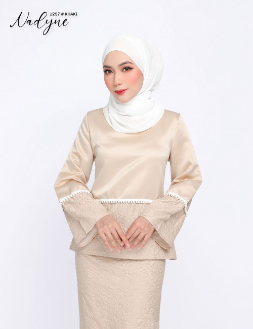 NADYNE KURUNG MODERN (KHAKI) 1257