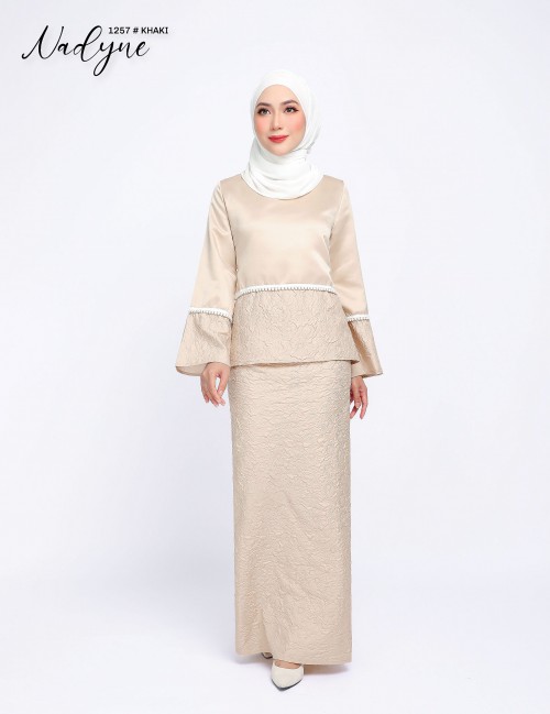 NADYNE KURUNG MODERN (KHAKI) 1257