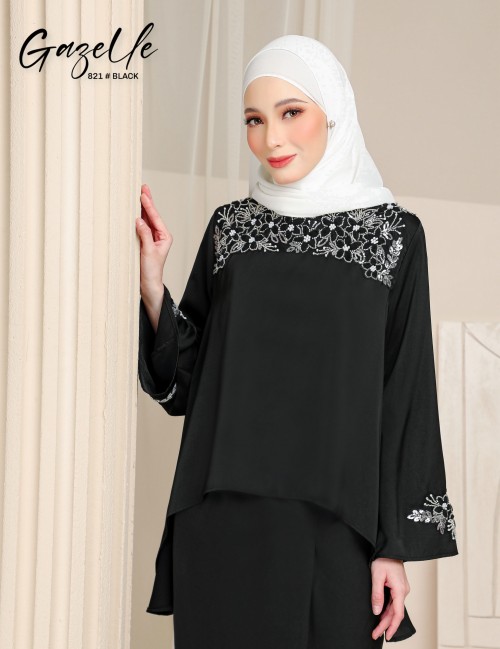 GAZELLE KURUNG MODERN (BLACK) 821