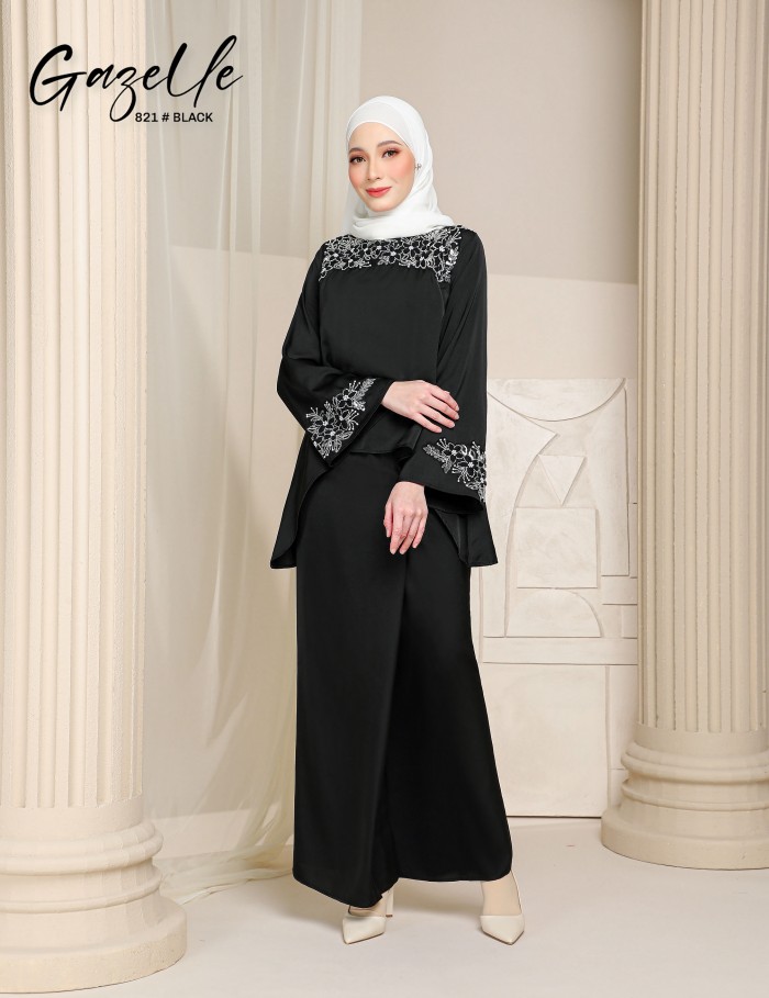 GAZELLE KURUNG MODERN (BLACK) 821