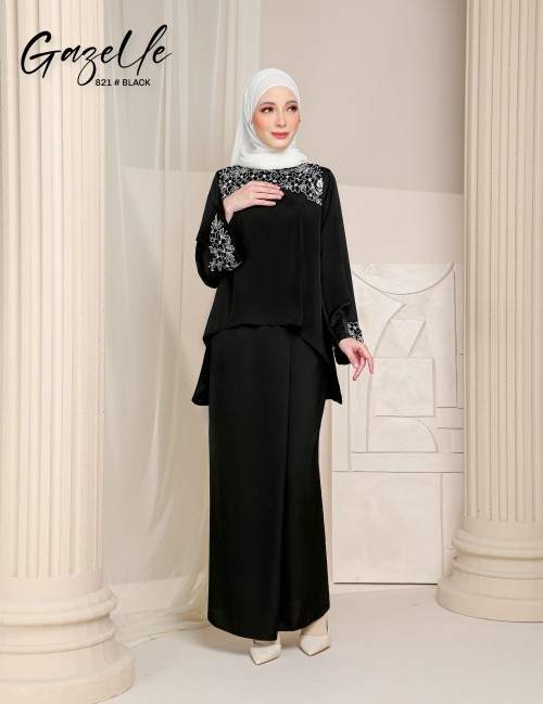 GAZELLE KURUNG MODERN (BLACK) 821