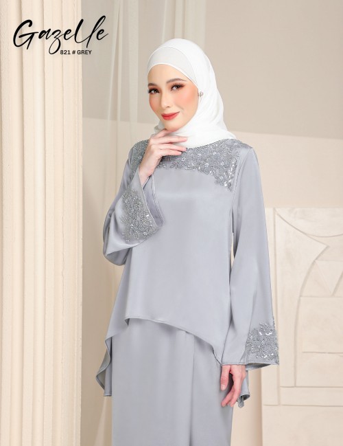 GAZELLE KURUNG MODERN (GREY) 821