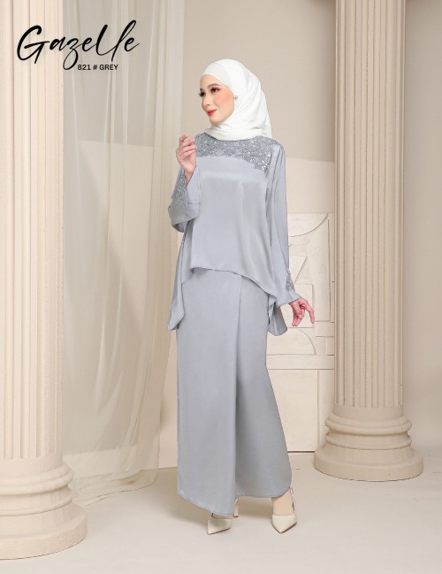 GAZELLE KURUNG MODERN (GREY) 821