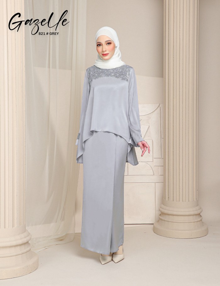 GAZELLE KURUNG MODERN (GREY) 821