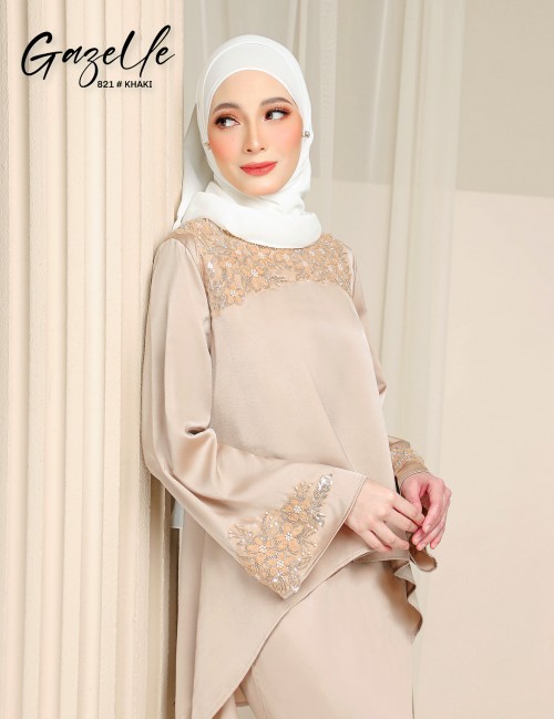 GAZELLE KURUNG MODERN (KHAKI) 821