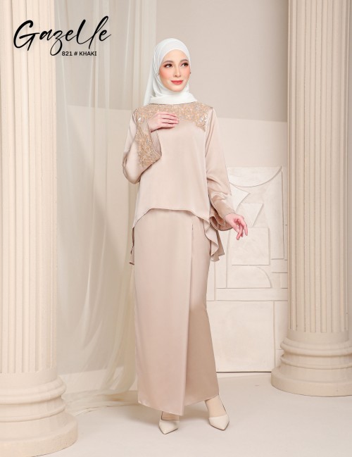 GAZELLE KURUNG MODERN (KHAKI) 821