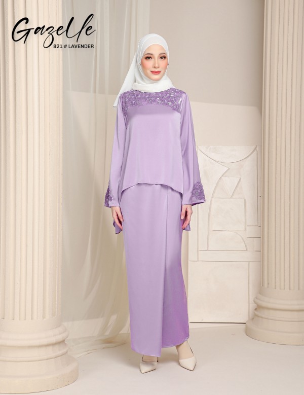 GAZELLE KURUNG MODERN (LAVENDER) 821