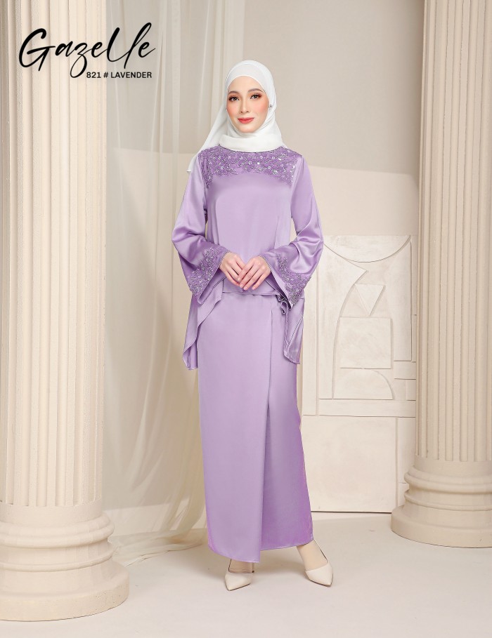 GAZELLE KURUNG MODERN (LAVENDER) 821